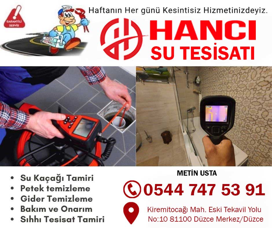 Düzce Su Tesisatçısı